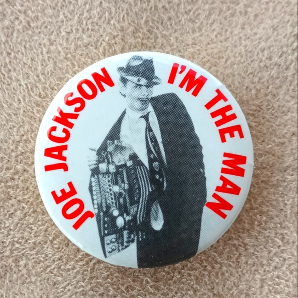 1979 Joe Jackson "I'm the Man" Promo Pin
